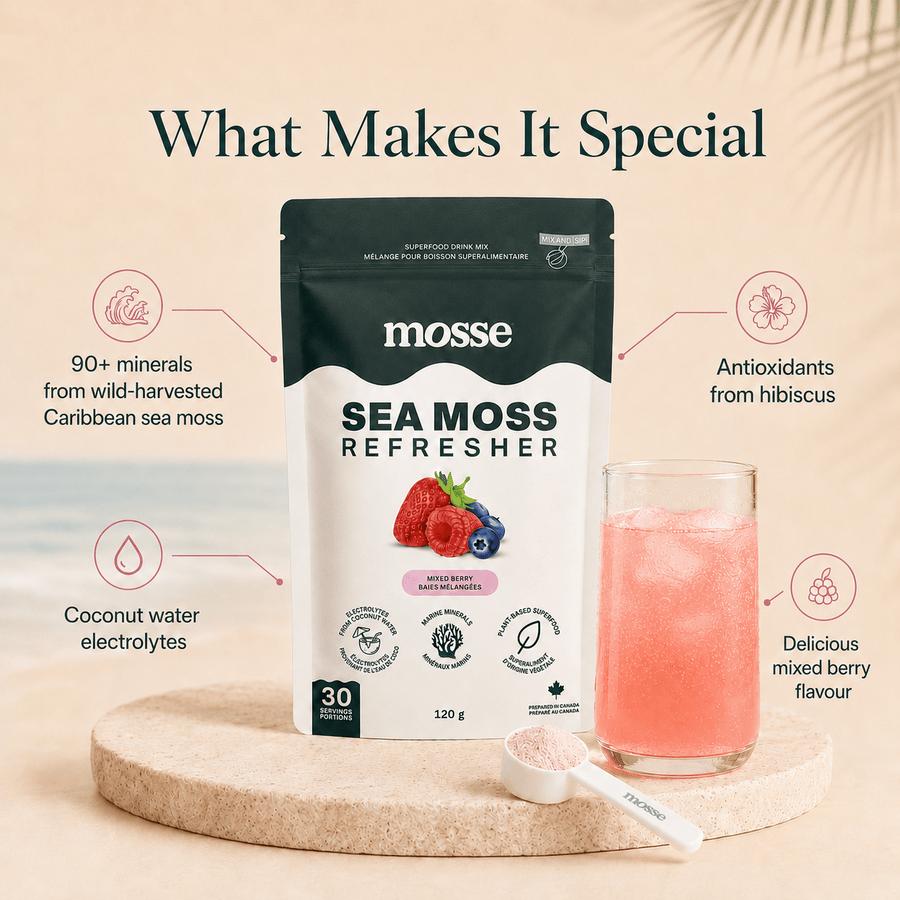 Mixed Berry Sea Moss Refresher