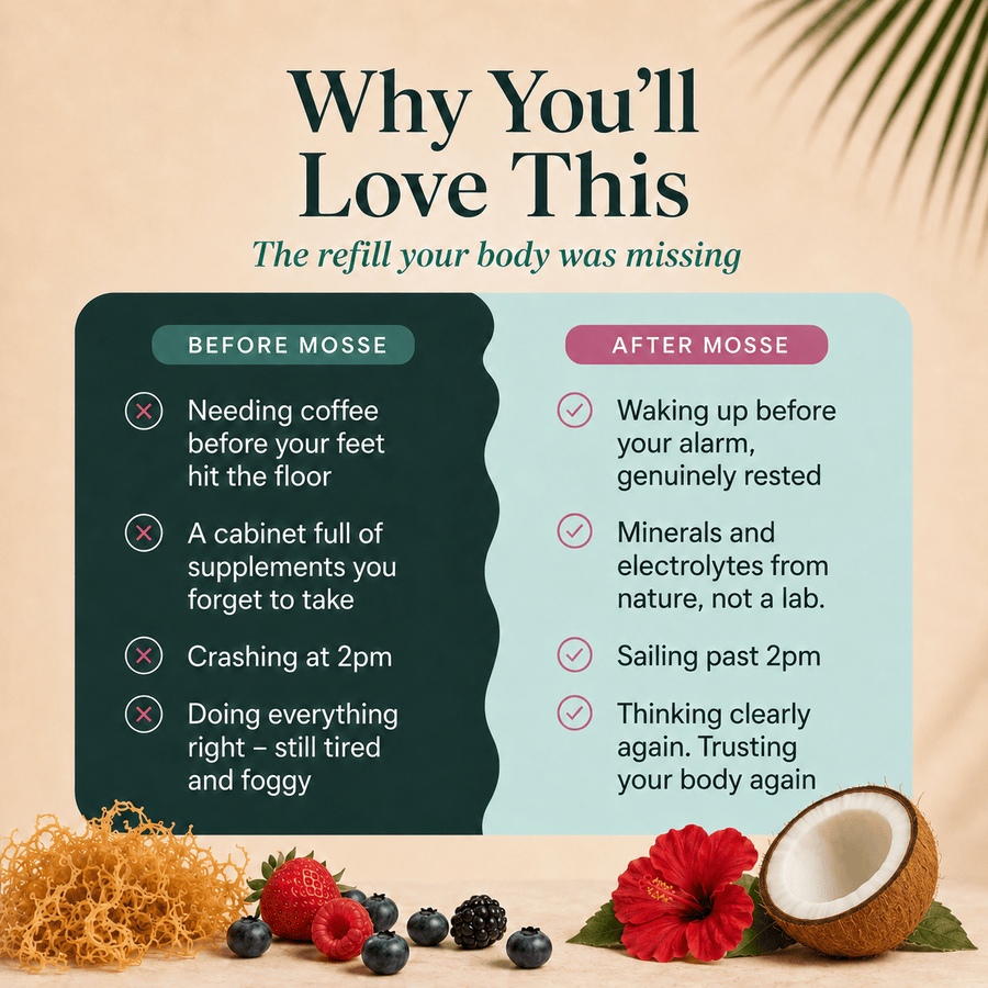 Mixed Berry Sea Moss Refresher